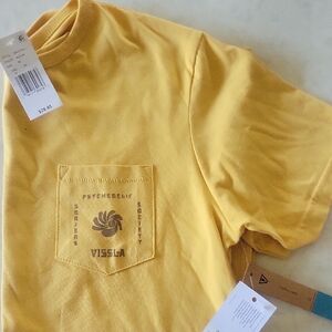 VISSLA Psychedelic Surfers Yellow Tee